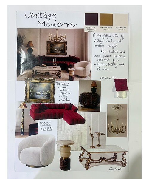 interior mood board